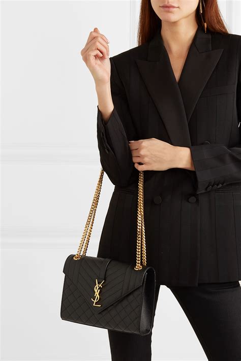 kate ysl bag black on black|YSL crossbody bag.